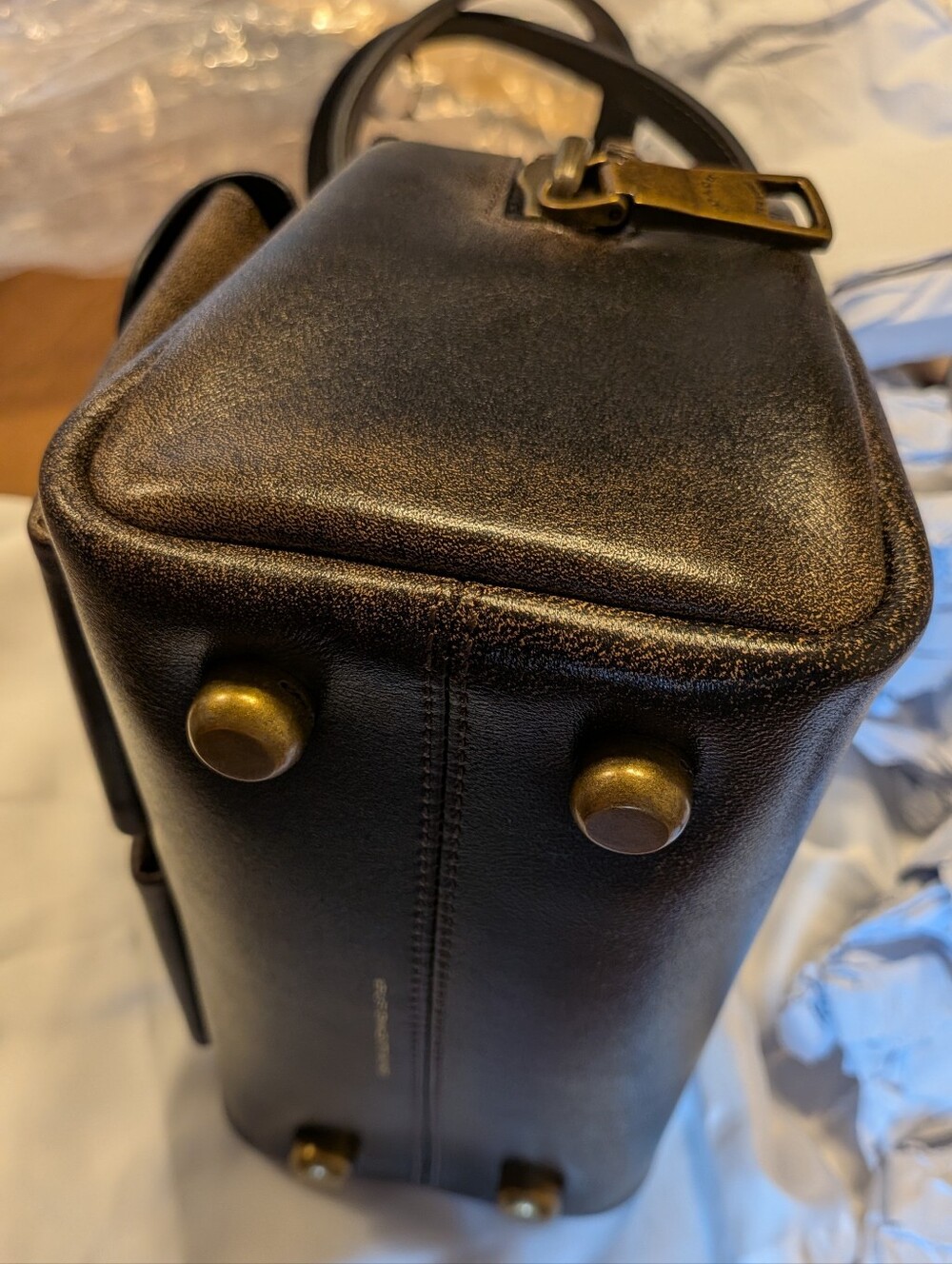 Coach Twinlock 20 Loved Leather Bag - Picture 10 of 15